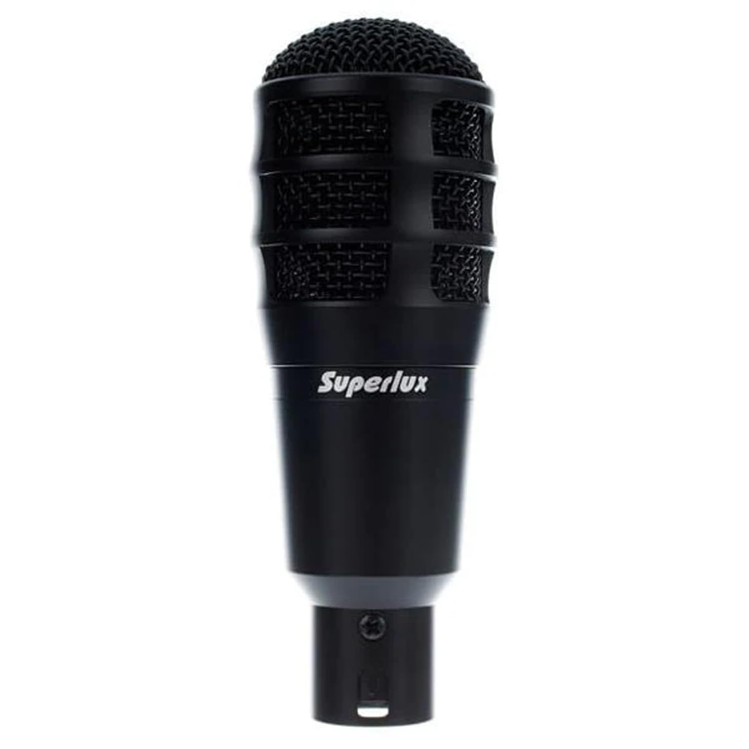 Superlux D10 B Dynamic Instrument Microphone - Supercardioid, 135 Db High Spl, Xlr Output, Shock-Mount & Drum Clamp + Carry Pouc