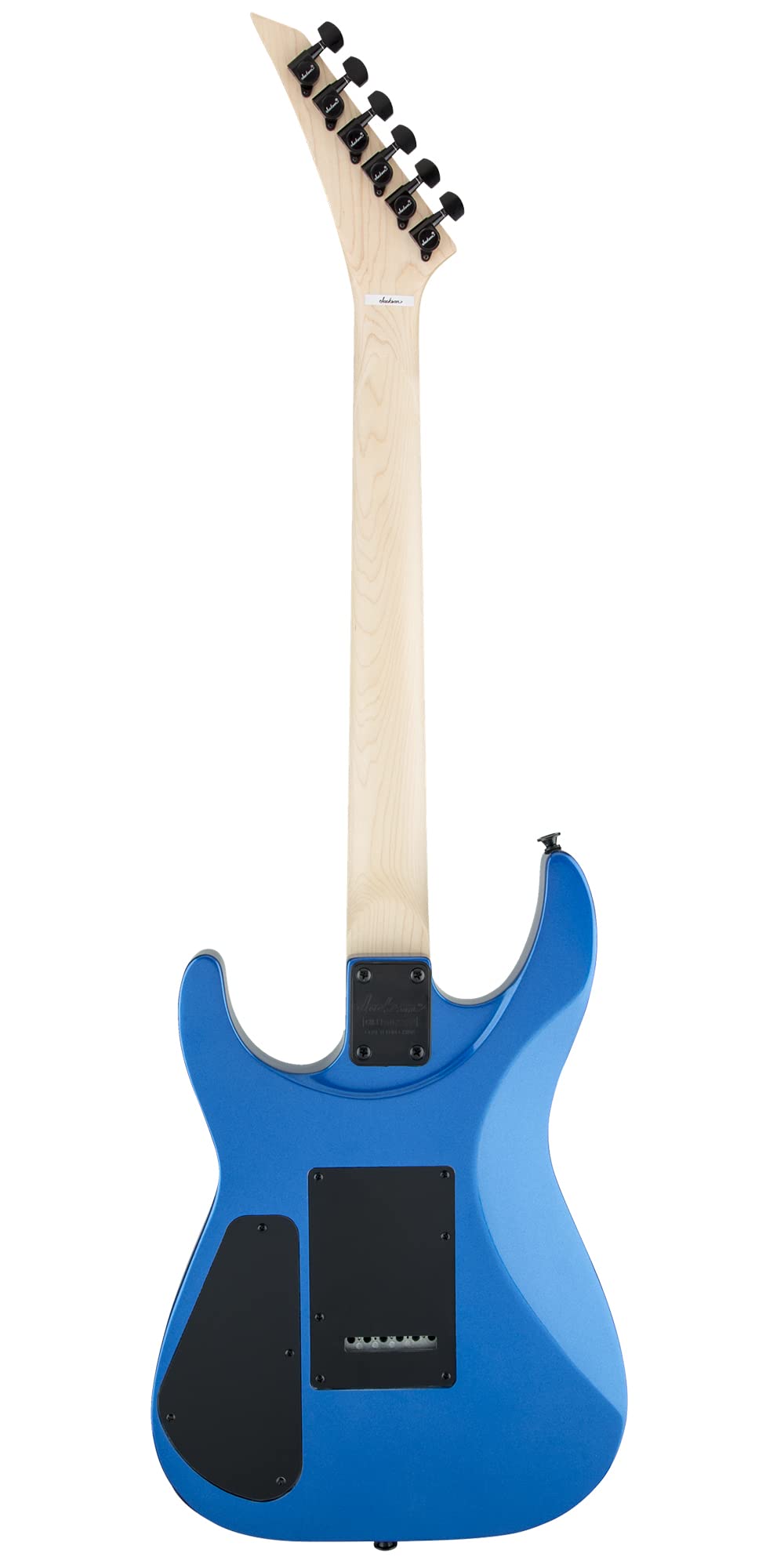 Jackson Dinky Arch Top JS22 DKA Electric Guitar - Metallic Blue Bundle with Cable, Tuner, Strap, Picks, and Austin Bazaar Instru