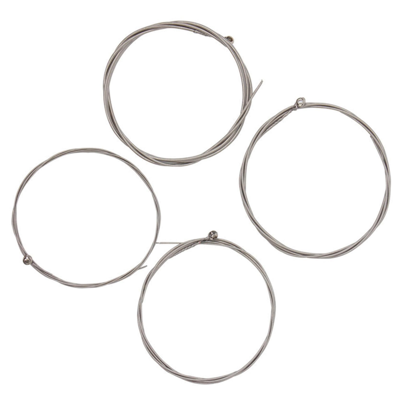 Toyandona 4Pcs Electric Bass Strings Sound Quality For Recording Versatile For Various Bass Guitars