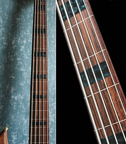 Jockomo Jazz Bass Block (BLACK Pearl) 5 String Base Inlay Sticker