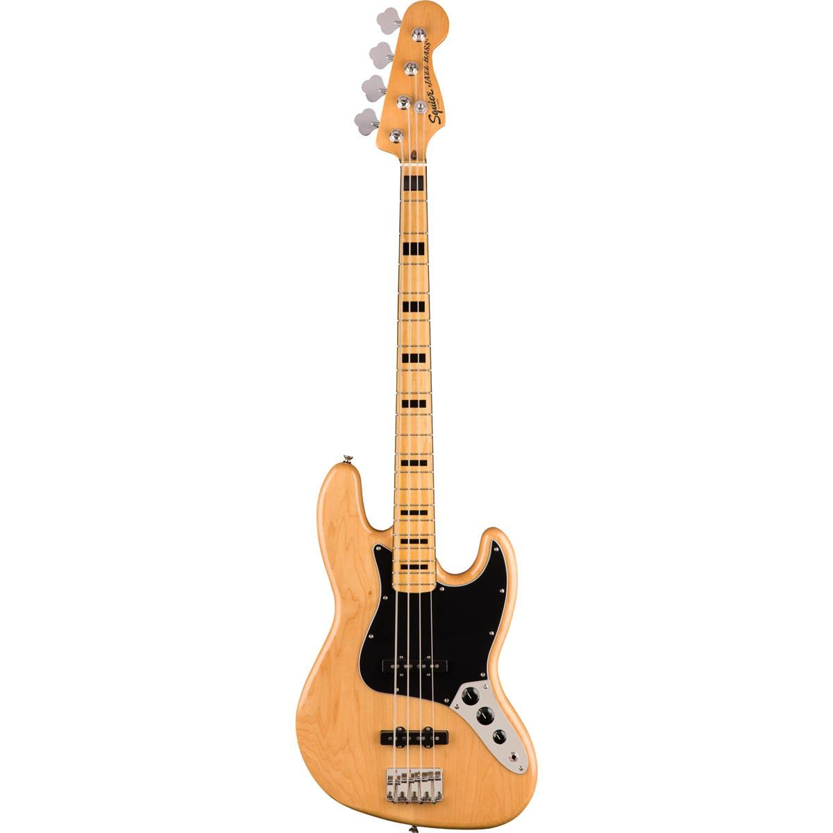 Squier Classic Vibe 70S Jazz Bass, Natural, Maple Fingerboard