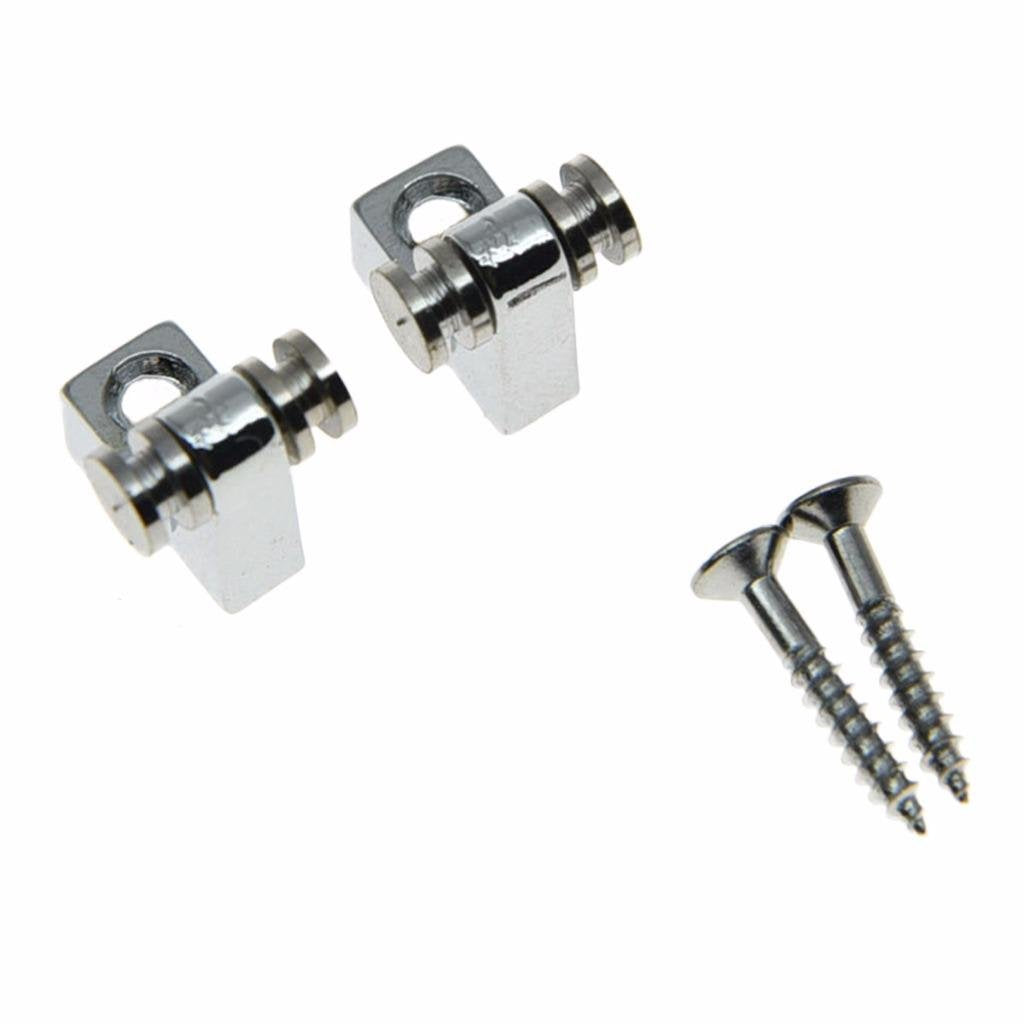 Dopro Set of 2 Guitar Roller String Tree Roller String Guides Retainer for Electric Guitars Strat Stratocaster Tele Telecaster C