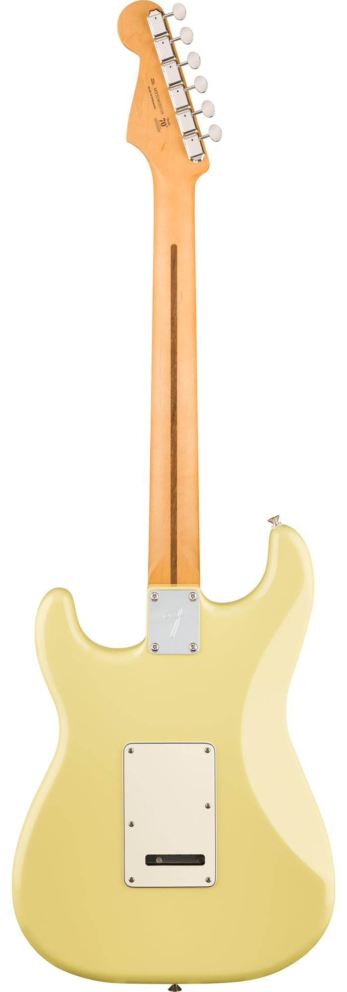 Fender Player II Stratocaster HSS - Hialeah Yellow Bundle with Gig Bag, Strap, Cable, 3-Pack Picks and Guitar Cleaning Kit