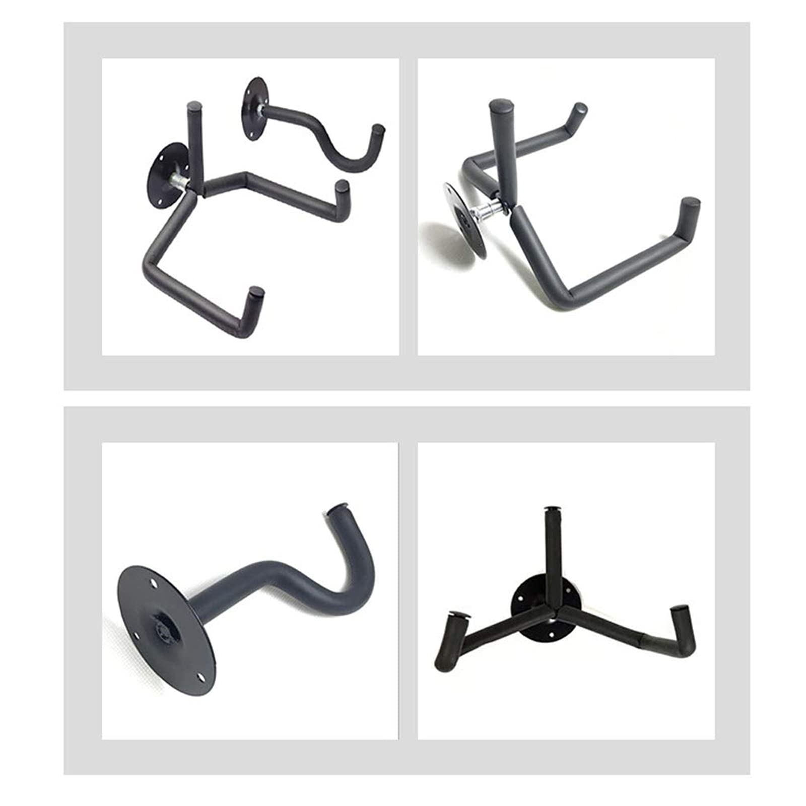 Orgrimmar Guitar Wall Mount Acoustic/Electric/Classical Guitar, Ukulele, Banjo and Mandolin Wall Hanger Slat Wall Horizontal Gui