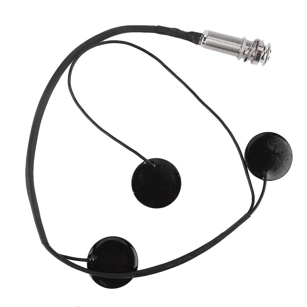 Harp Pickup Pickups Piezo Transducer Pickups Piezo Transducer with Dia Piezo Disc for Harp Guitar