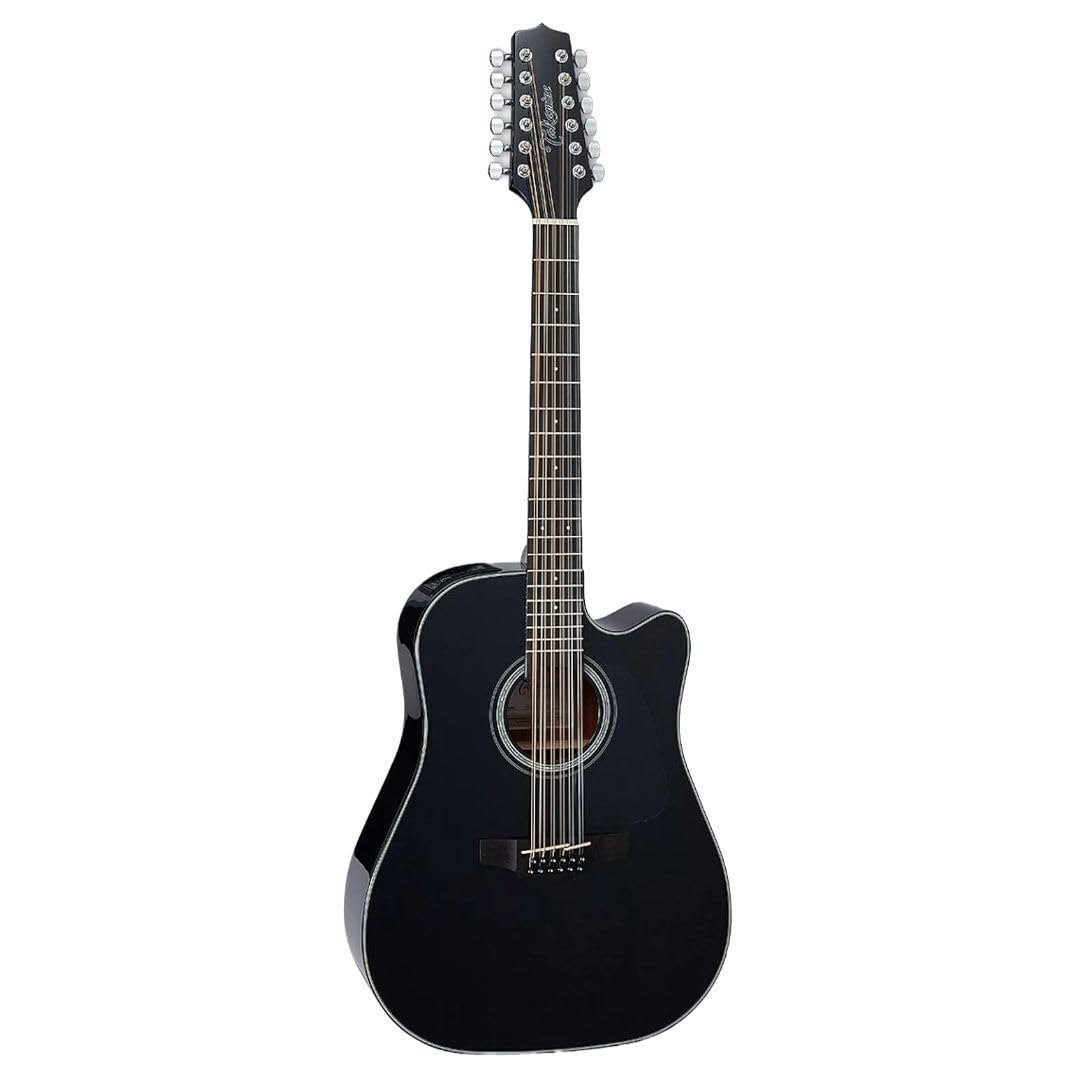 Takamine Gd30Ce-12 12-String Acoustic-Electric Guitar - Black