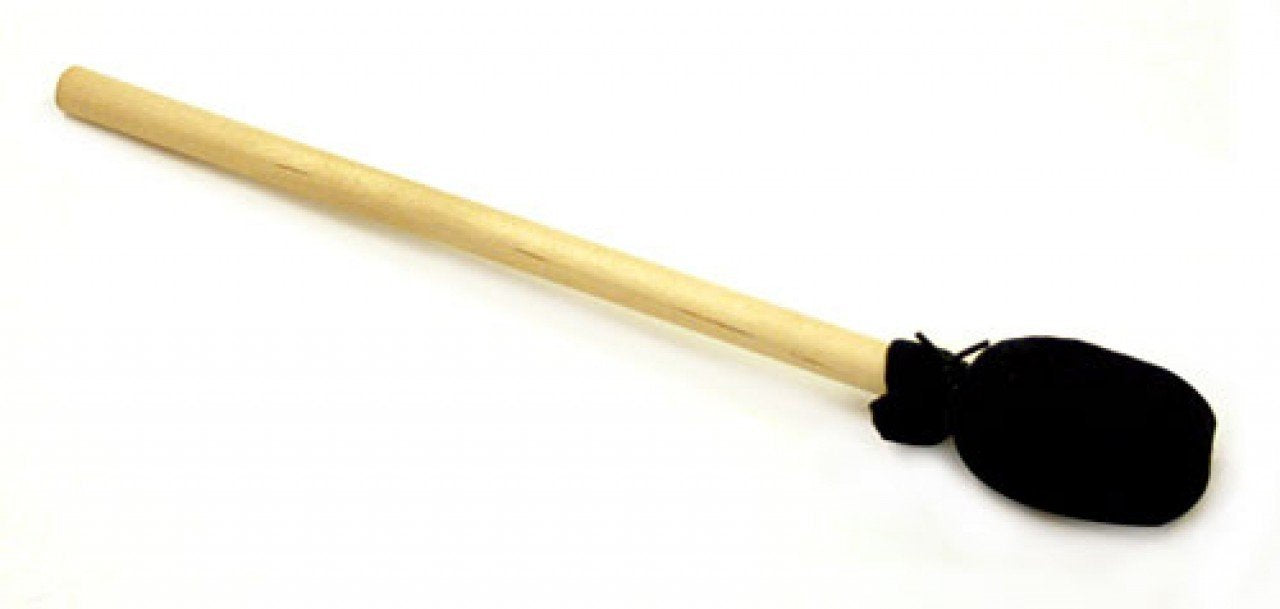 REMO Mallet, 5/8 x 16, Wood Handle, Foam Head, Soft Black Cover