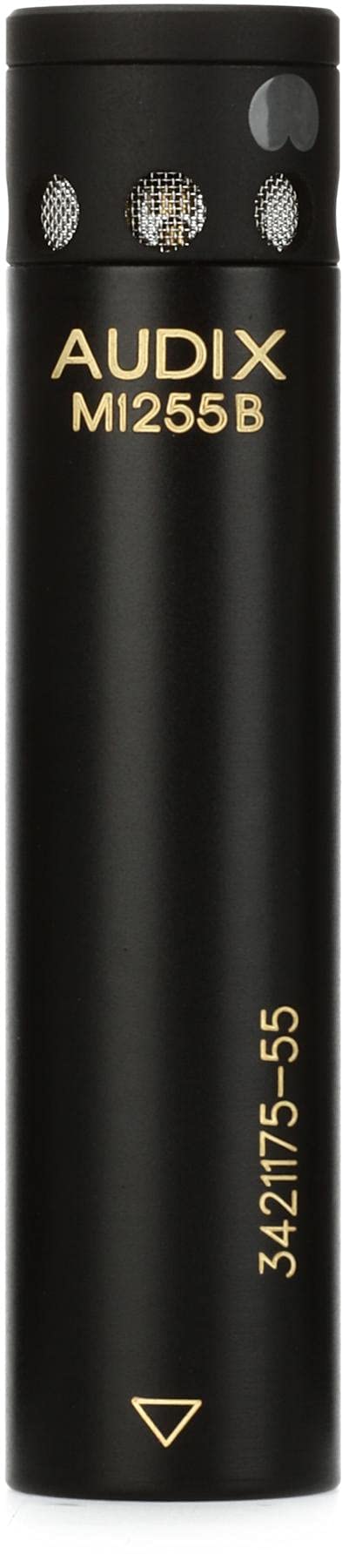 Audix M1255B Miniature High-Output Cardioid Condenser - Great For Recording Choirs And Broadcasting