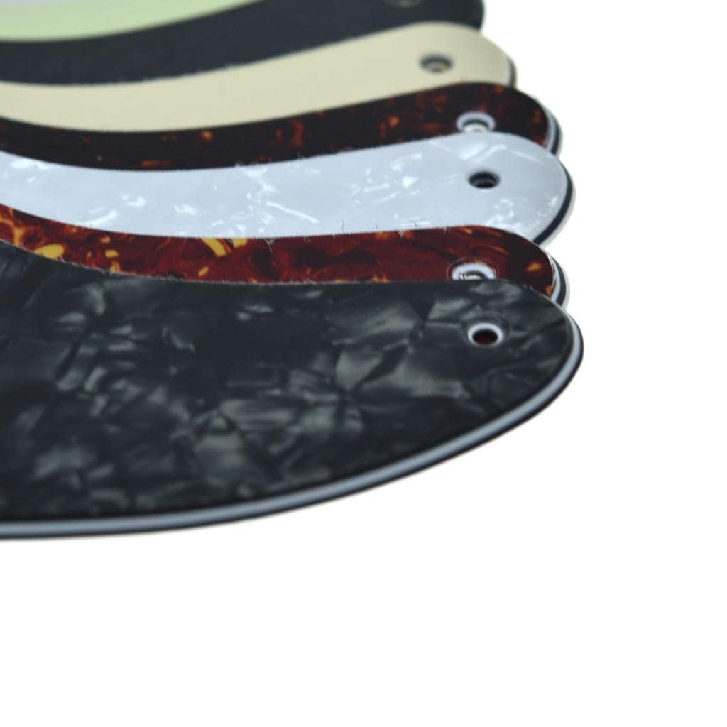 Dopro 8 Hole Tele Style Guitar Pickguard TL Pick Guard with Pickup Mounting Screw Holes for Tele/Telecaster Vintage Tortoise