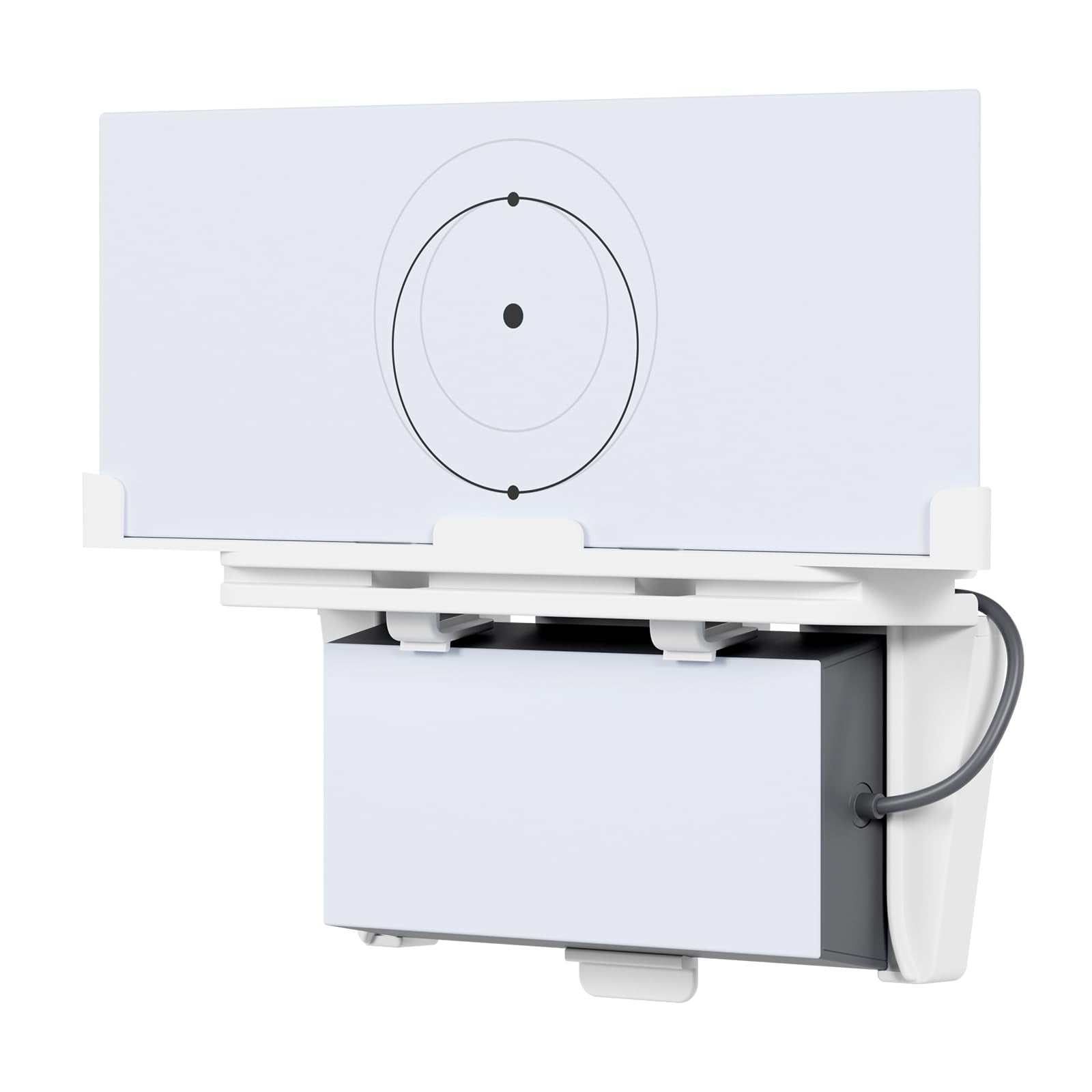 Nurevion Starlink Gen 3 Mount, 2-in-1 Wall Mount Kit for Router & Power Supply, Compatible with Starlink V3 Standard Dishy