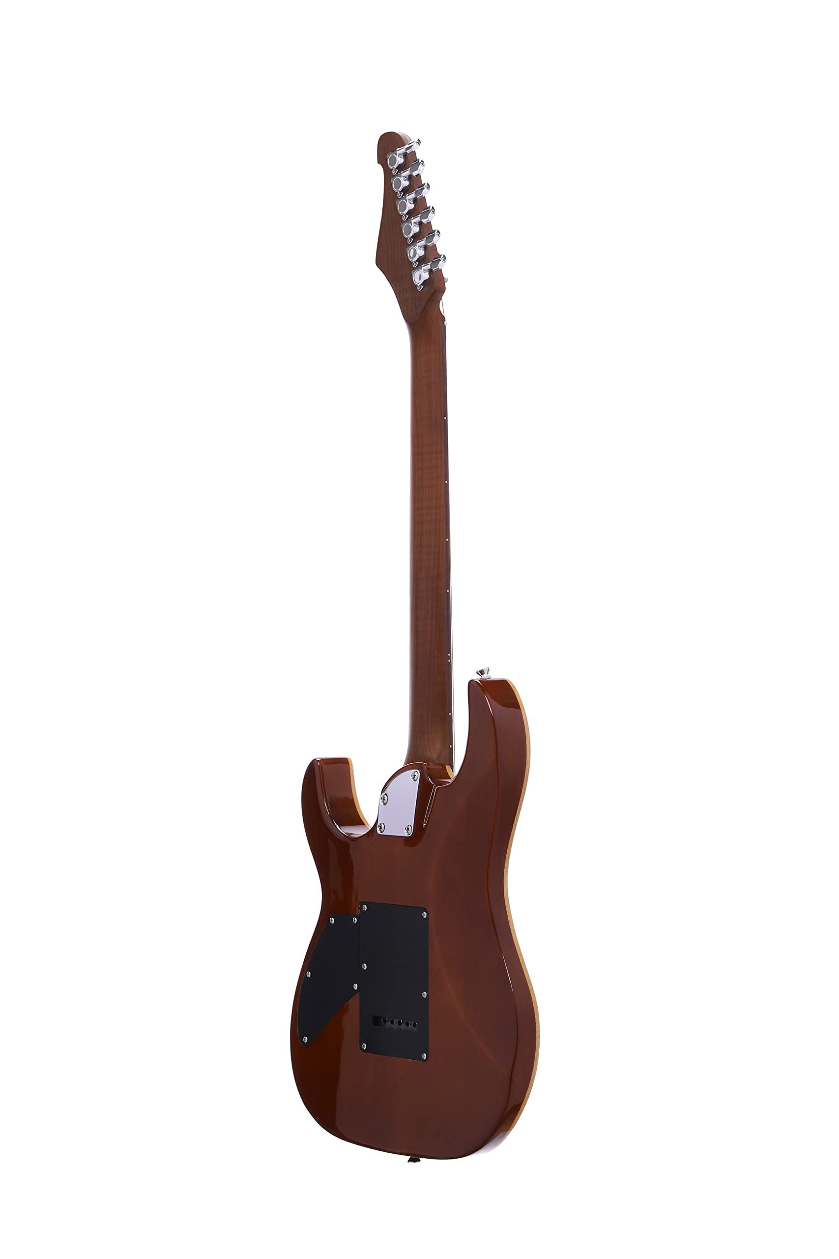 IYV 6 String Solid-Body Electric Guitar, Right, Nature (IS-400 HH)