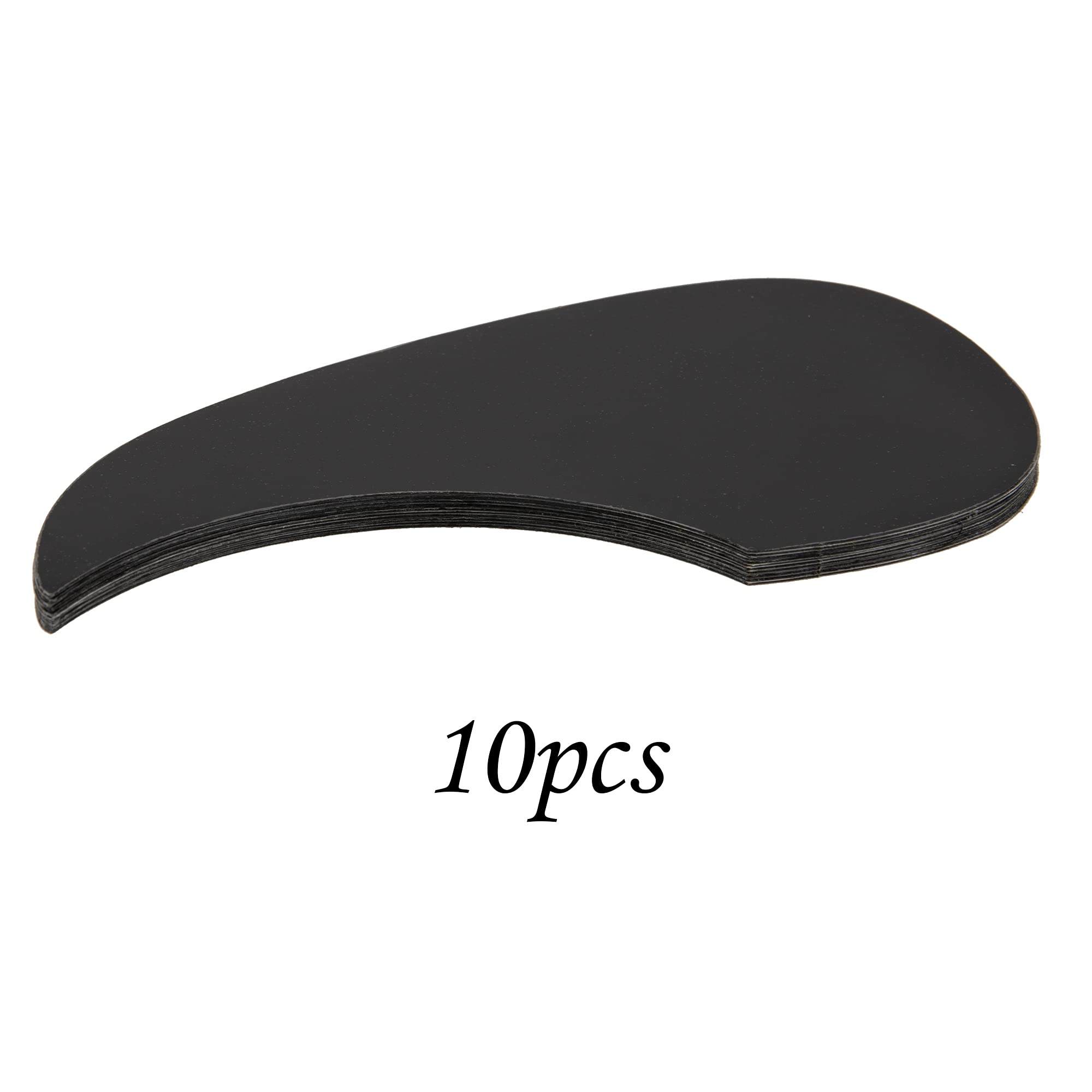 20Pcs Yootones Acoustic Guitar Pickguard Hummingbird-Shaped & Water-Shaped Compatible with Acoustic Guitar (Black)