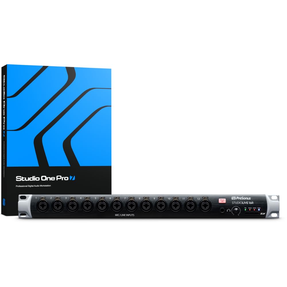 PreSonus StudioLive 16R Rack Mixer Black – Emusicmart