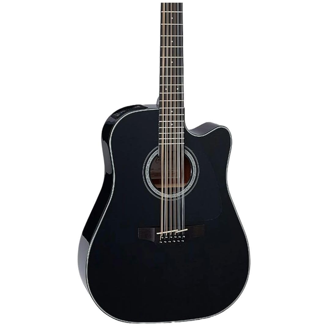 Takamine GD30CE-12 12-string Acoustic-electric Guitar - Black