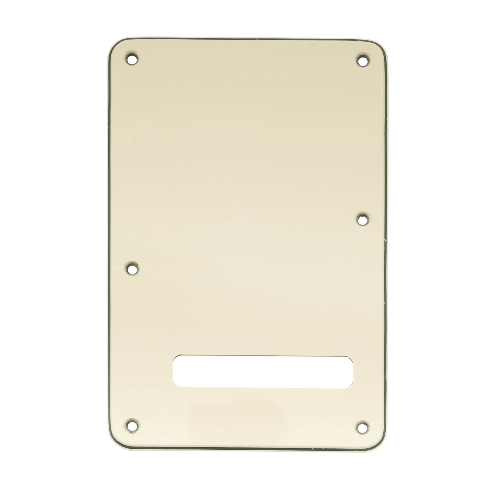 Musiclily 3Ply Strat Back Plate Tremolo Cavity Cover Backplate for Fender US/Mexico Made Standard ST Strat Stratocaster Modern S