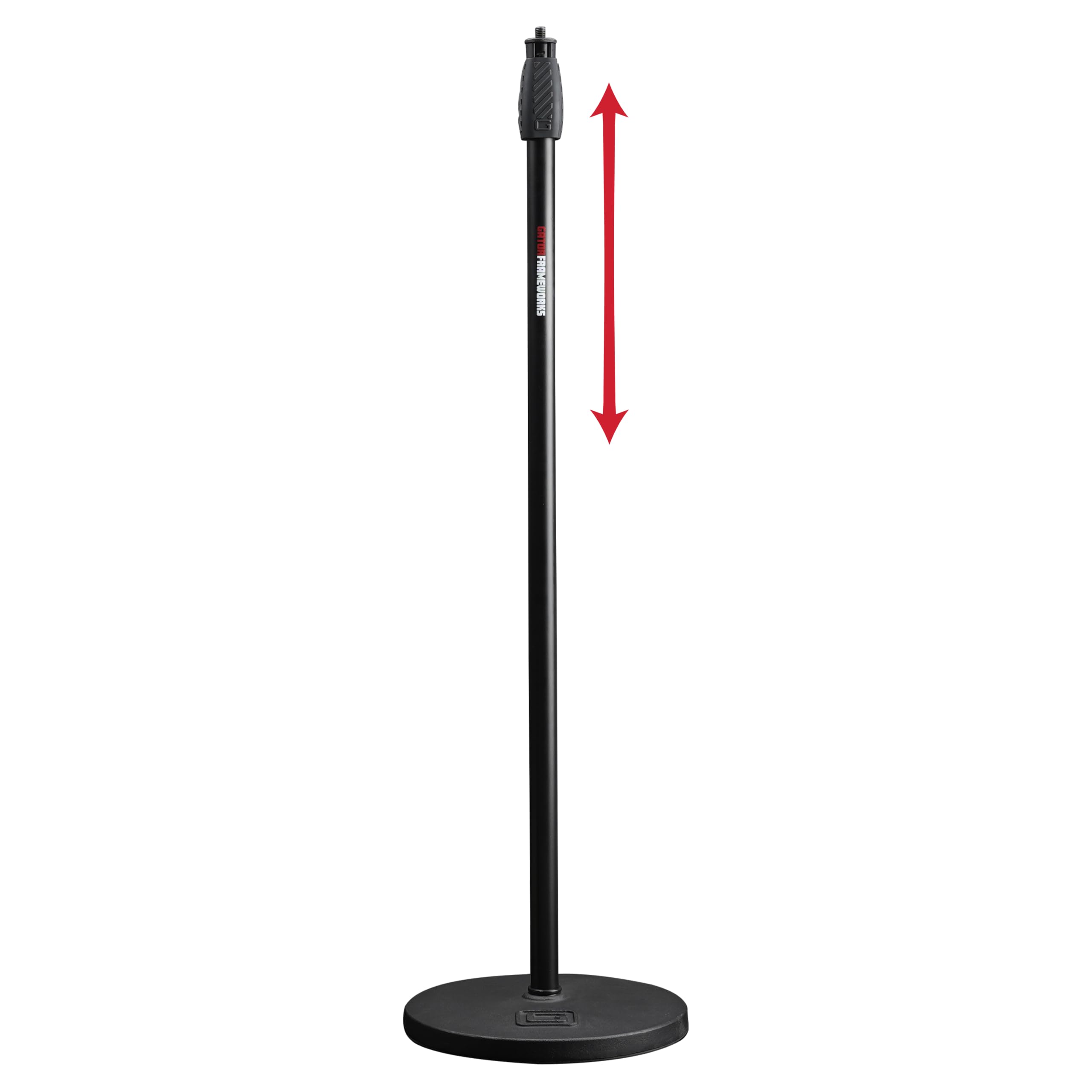 Frameworks Roundbase Mic Stand with Standard Twist Clutch and 10'' Base