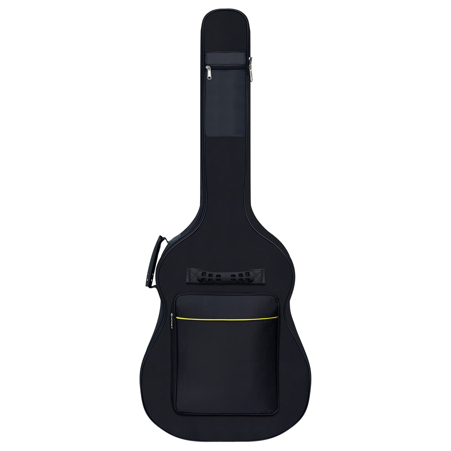 Diboer Acoustic Guitar Bag Thick Padding Waterproof Dual Adjustable Shoulder Strap Guitar Case Gig Bag Thickening Sponge Padding