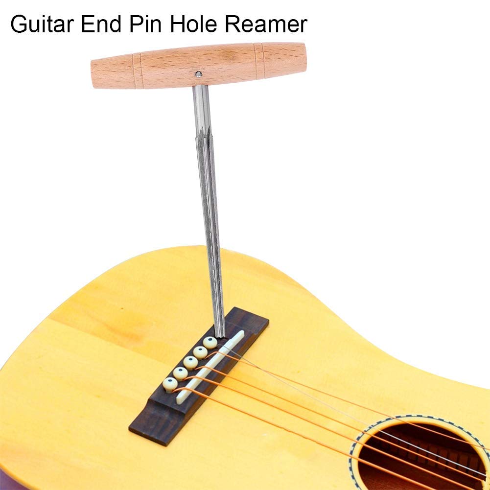 Guitar End Pin Hole Reamer,Guitar Peg Hole Reamer Guitar Tuning Peg Reamer Strap End Pin Drill Bit Tool