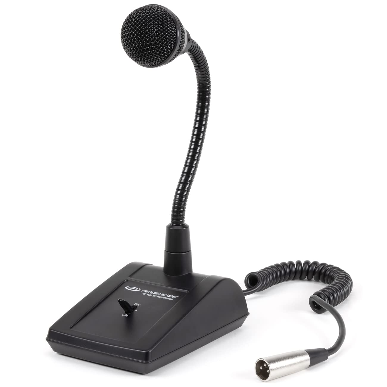 Pure Resonance Audio Ptt1 Desktop Push To Talk Microphone