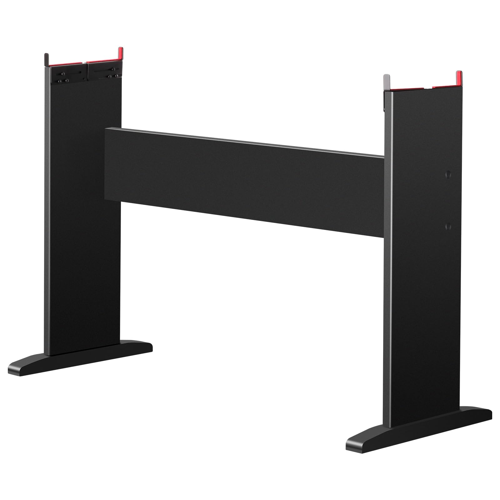 Marisflo Adjustable Keyboard Stand Fit for Digital Piano Width from 8.4 to 12 Inches, Wooden Keyboard Stand Compatible for 76/88