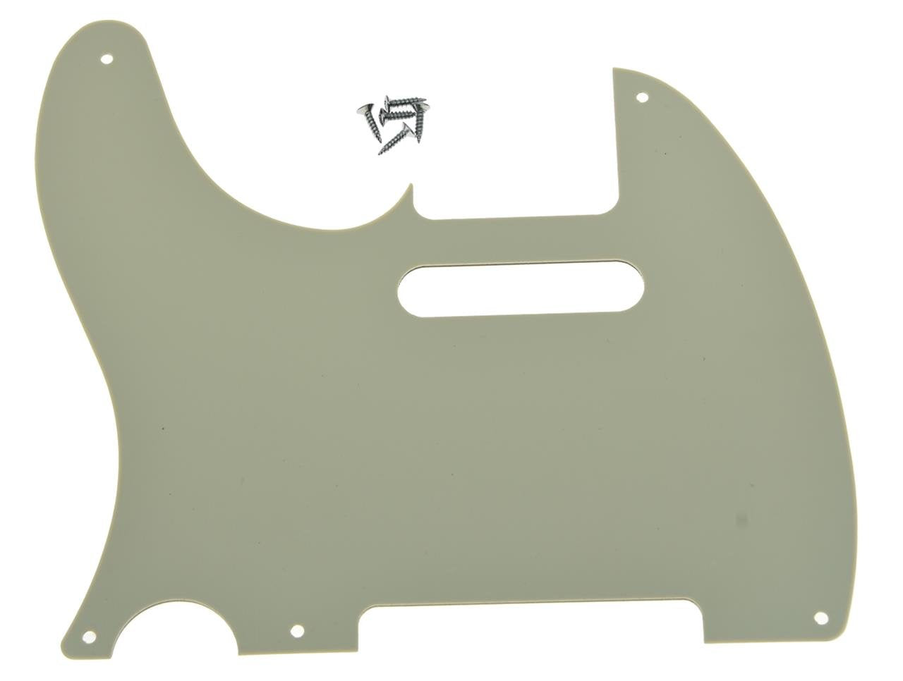 KAISH American Vintage 5 Hole Tele Pickguard TL Guitar Pick Guard Scratch Plate for Tele/Telecaster Aged Pearl