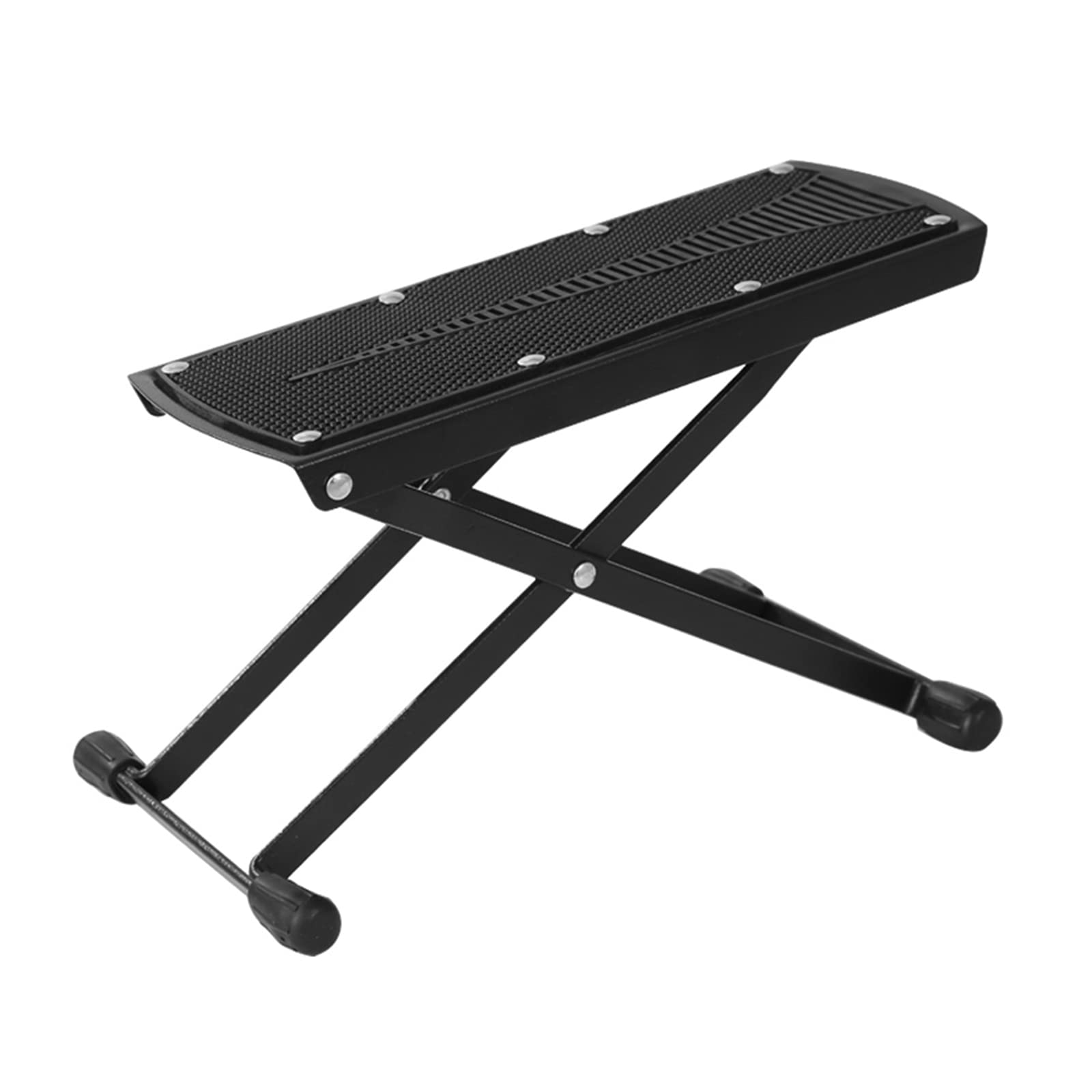 Miwayer Guitar Foot Rest 6-Position Height Adjustable Rubber End Caps And Non-Slip Rubber Padfor Com Fortable And Solid Support
