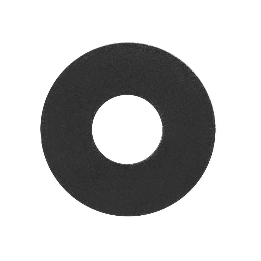 Fafeims Guitar Switch Ring,2Pcs Aluminum Toggle Switch Plate Rhythm Treble Washer Ring for Electric Guitar. (Black)