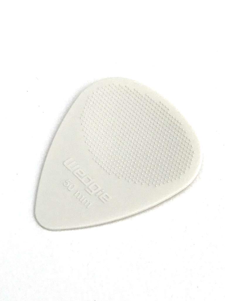 Wedgie WNPP50 Nylon XT Textured Guitar Picks .50mm Cream, 12 Pack