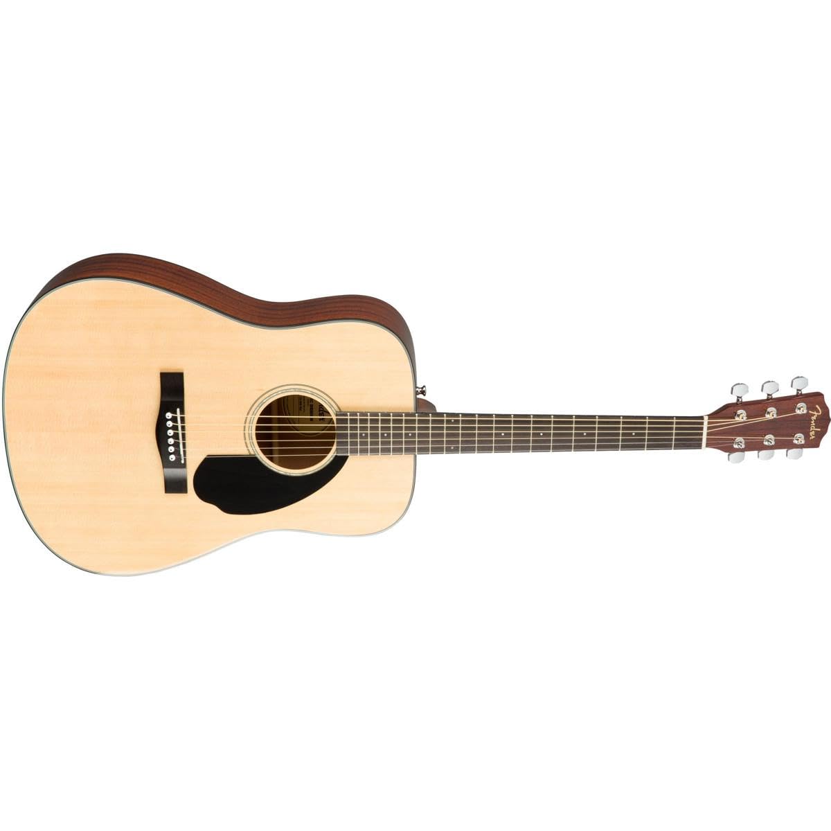 Fender CD-60S Dreadnought Acoustic Guitar, with 2-Year Warranty, Natural