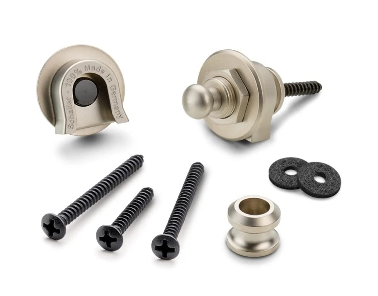 Schaller Sc570256 Satinpearl Security Lock Set 1 Pair (2 Pieces)