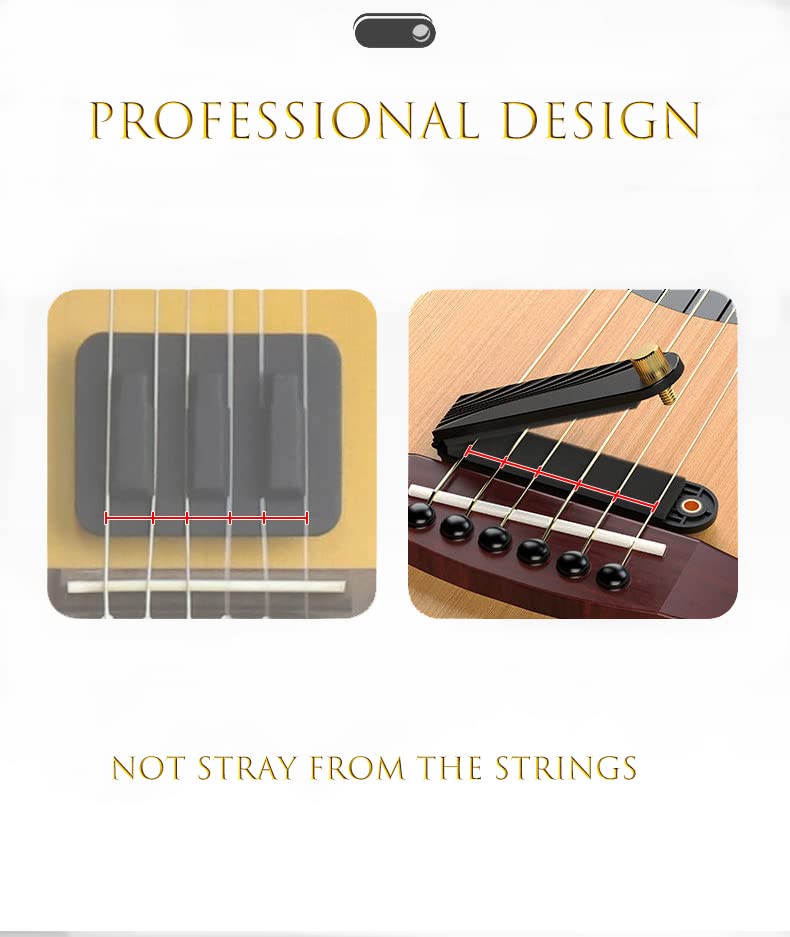 Guitar Mute Silencer,Guitar String Mute Dampener, Guitar Mute Practice Silencer, Fretboard Muting Straps, Musical Instrument Acc