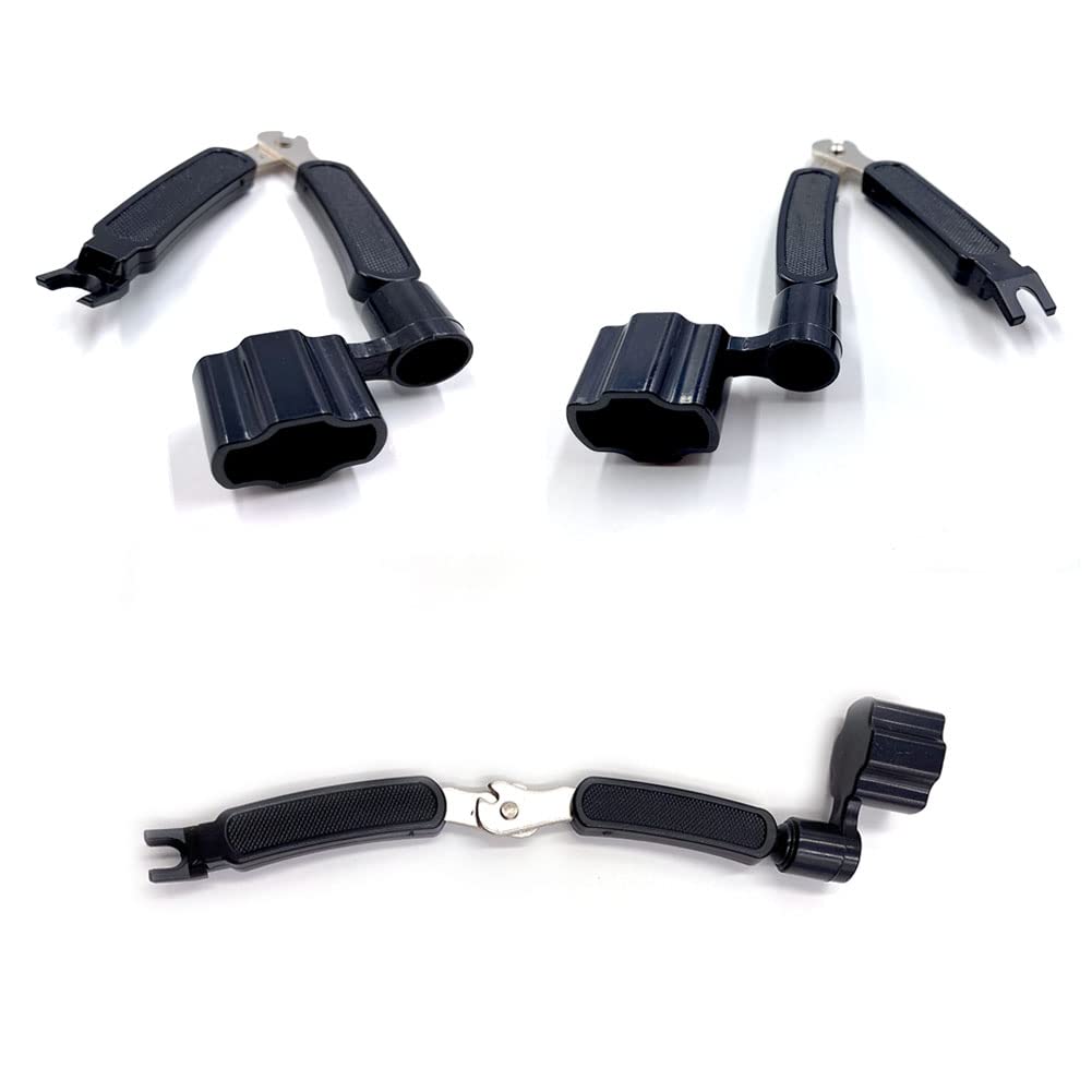 Professional Guitar String Winder Cutter and Bridge Pin Puller, 3 in 1 Multifunctional Guitar Maintenance Tool