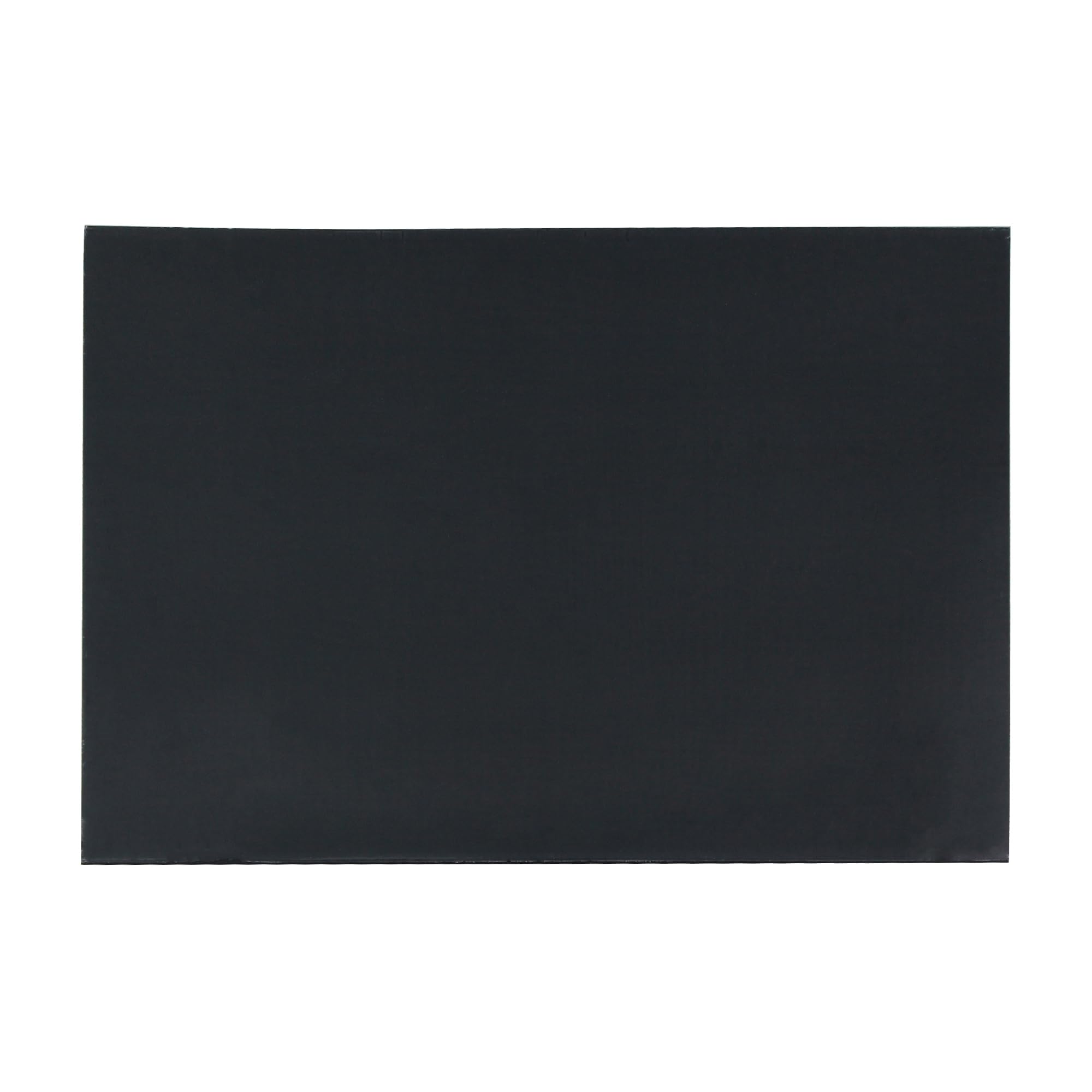 FLEOR 11.4 x 17 Inch Blank Guitar Bass Pickguard Sheet DIY Guitar Pickguard Backplate Scratch Plate Material,1Ply Matt Black