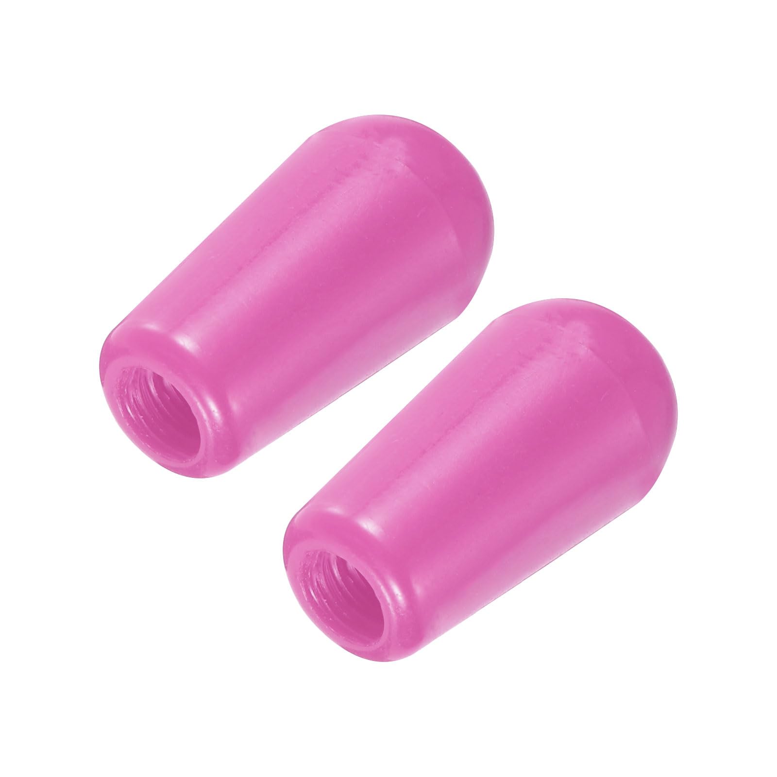 Meccanixity 2Pcs Guitar 3 Way Pickup Switch Tip M3.5 Plastic Toggle Switch Knobs For Lp Electric Guitar, Purple