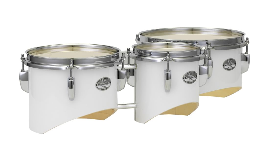Pearl MJT680/CXN33 Junior Marching Trio Set 6x6.5, 8x6.5, 10x6.5 and Carrier