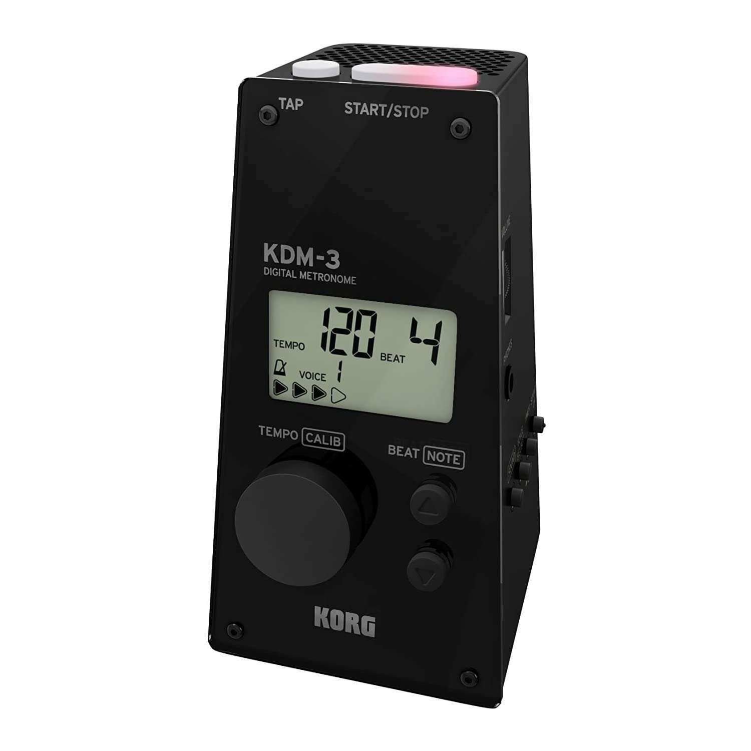 Korg KDM-3 Digital Metronome w/ Memory Backup and Auto Power-Off Function - Black