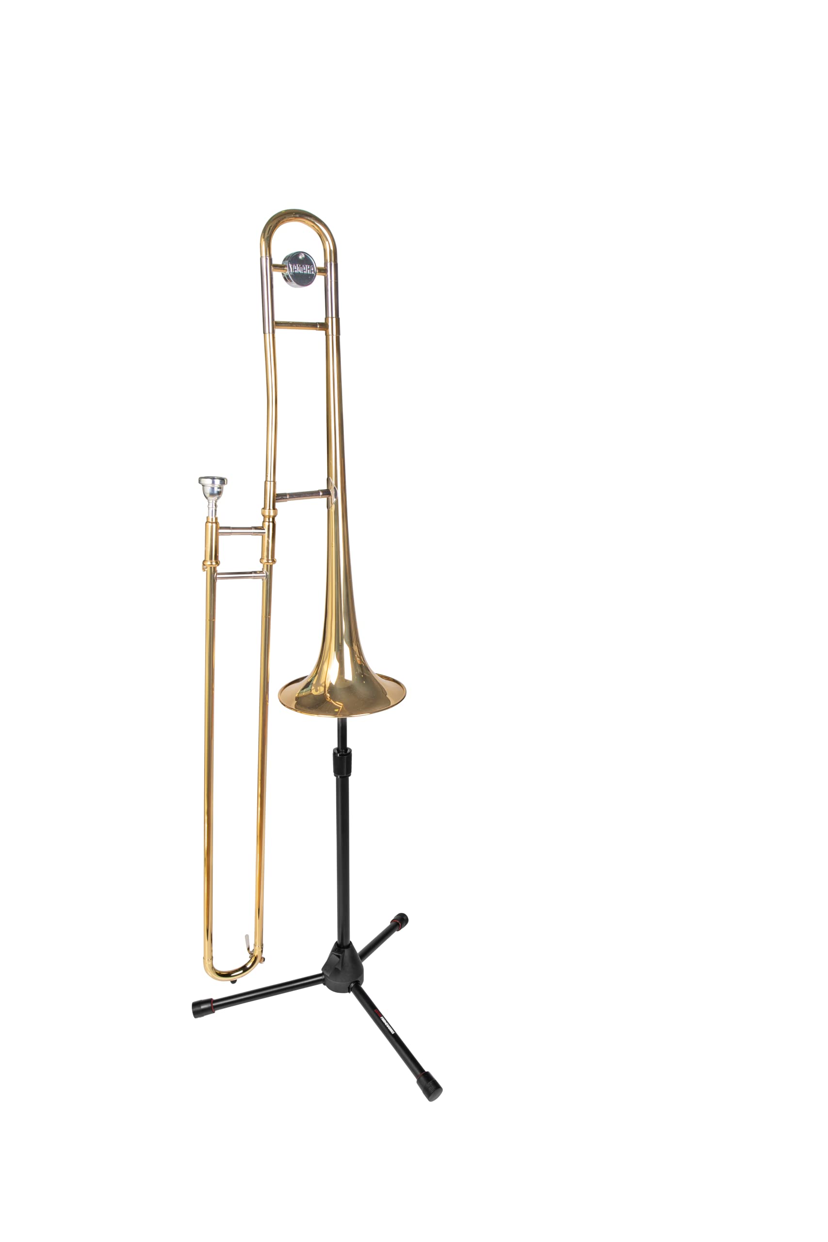 Gator Frameworks Tripod Style Stand for Standard-Sized Trombones, Black (GFW-BNO-TBONE)