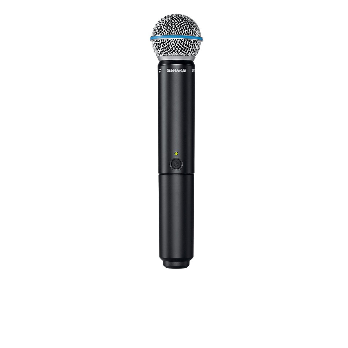 Shure BLX2/B58 Handheld Wireless Transmitter with BETA 58A Vocal Mic Capsule - for use with BLX Wireless Microphone Systems (Rec