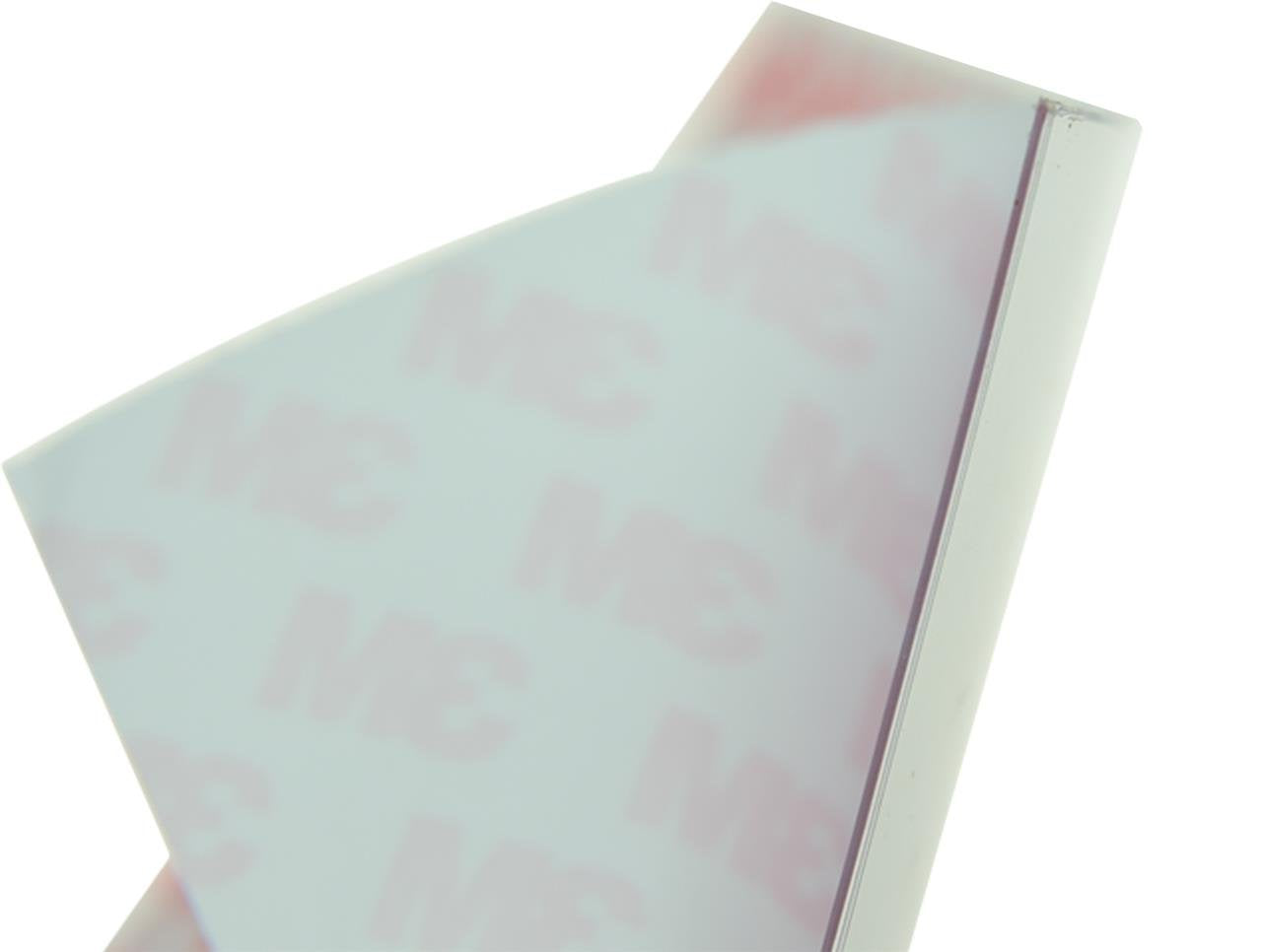 KAISH 25x20cm Acoustic Guitar Self Adhesive Scratch Plate Sheet Pickguard Material Sheet White