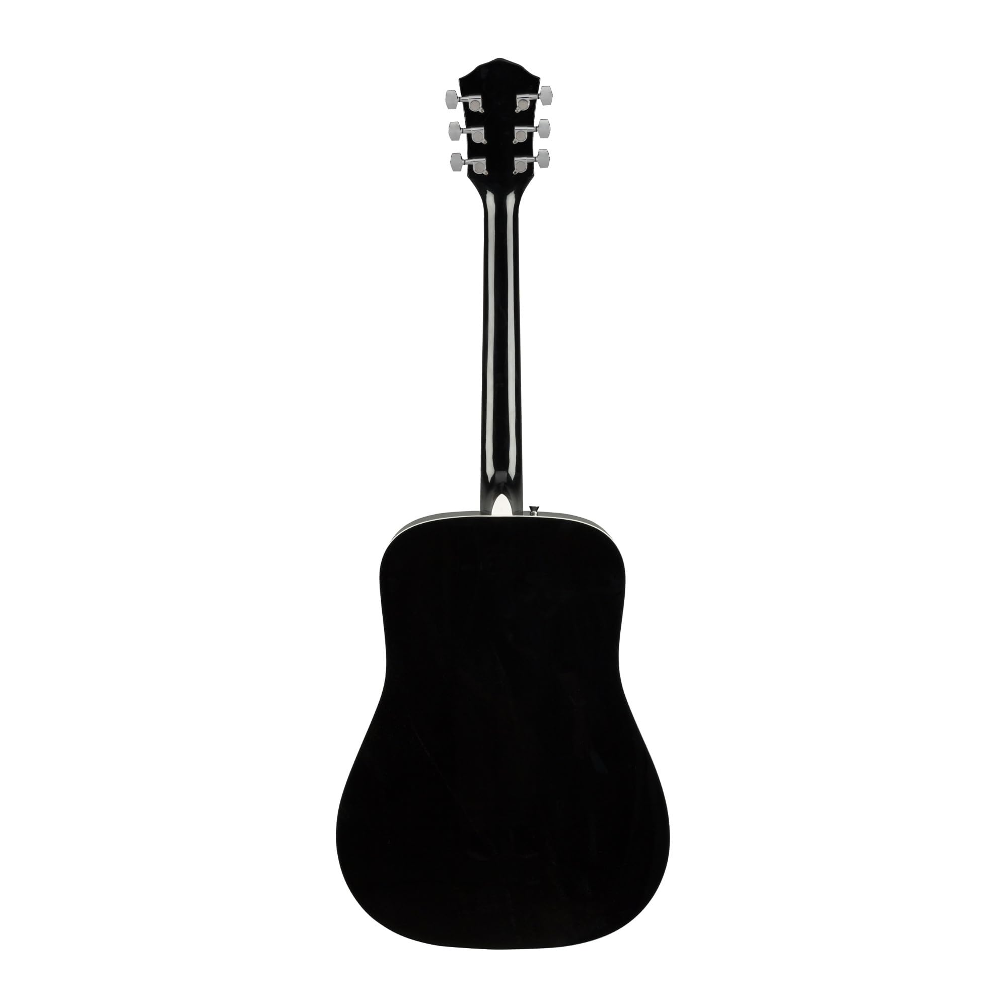 Fender FA-125 Dreadnought Acoustic Guitar, with 2-Year Warranty, Black, with Gig Bag