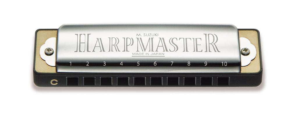 SUZUKI Harmonica, Silver (MR-200-C)