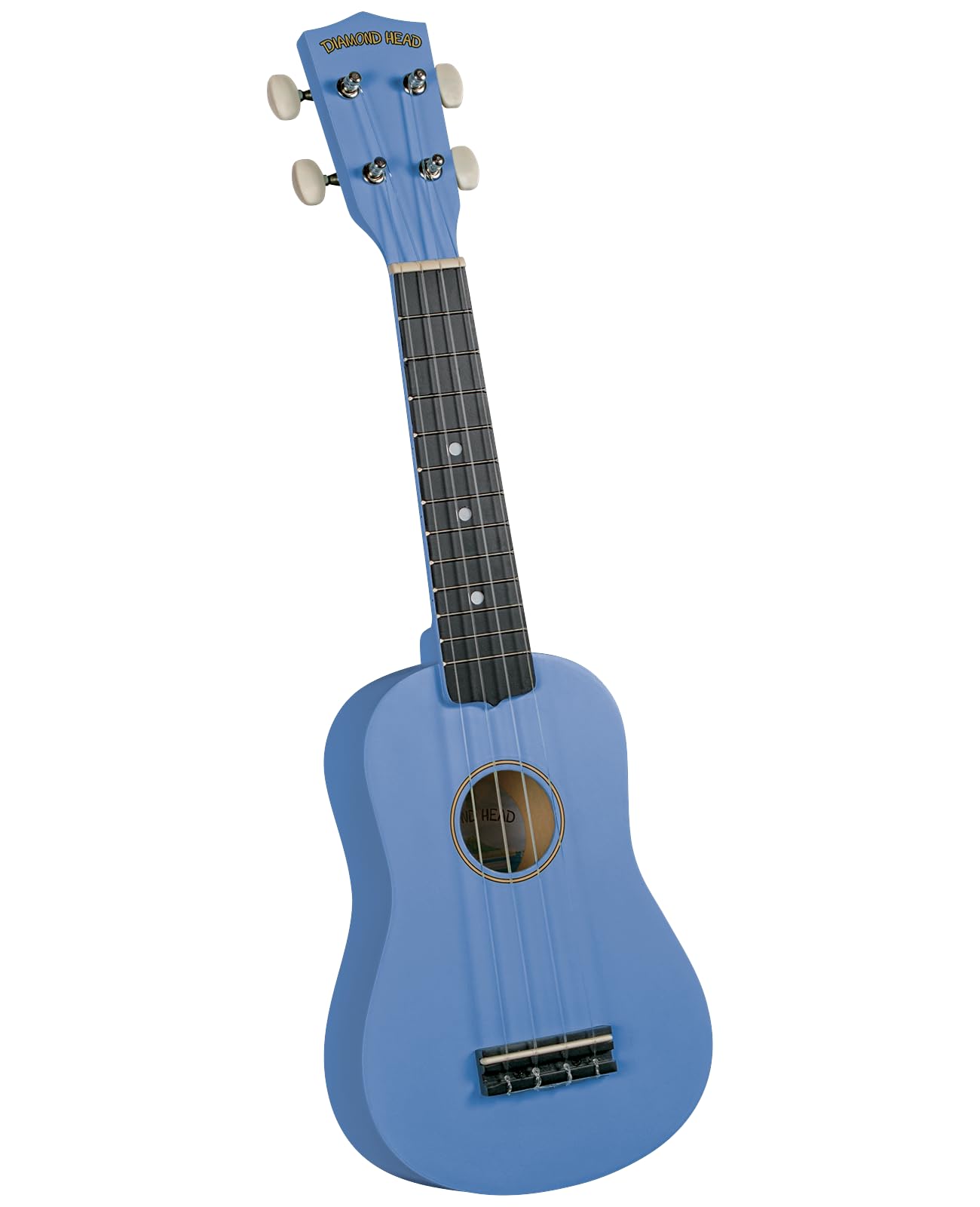 Diamond Head DU-127 Tropical Satin Series Soprano Ukulele - Cornflower Blue