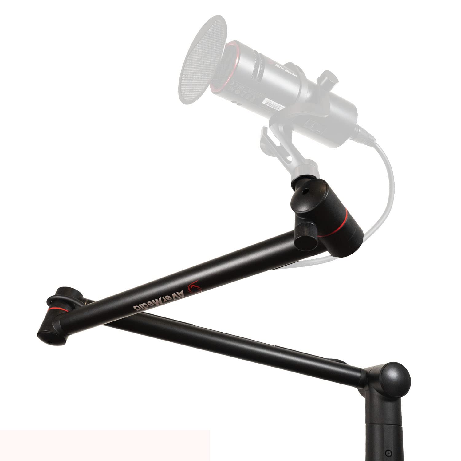 Avermedia Ba311 Live Streamer Arm, Fully Adjustable Boom Arm And Microphone Stand Suitable For 1/4 Inch Or 5/8 Inch Mounting Opt