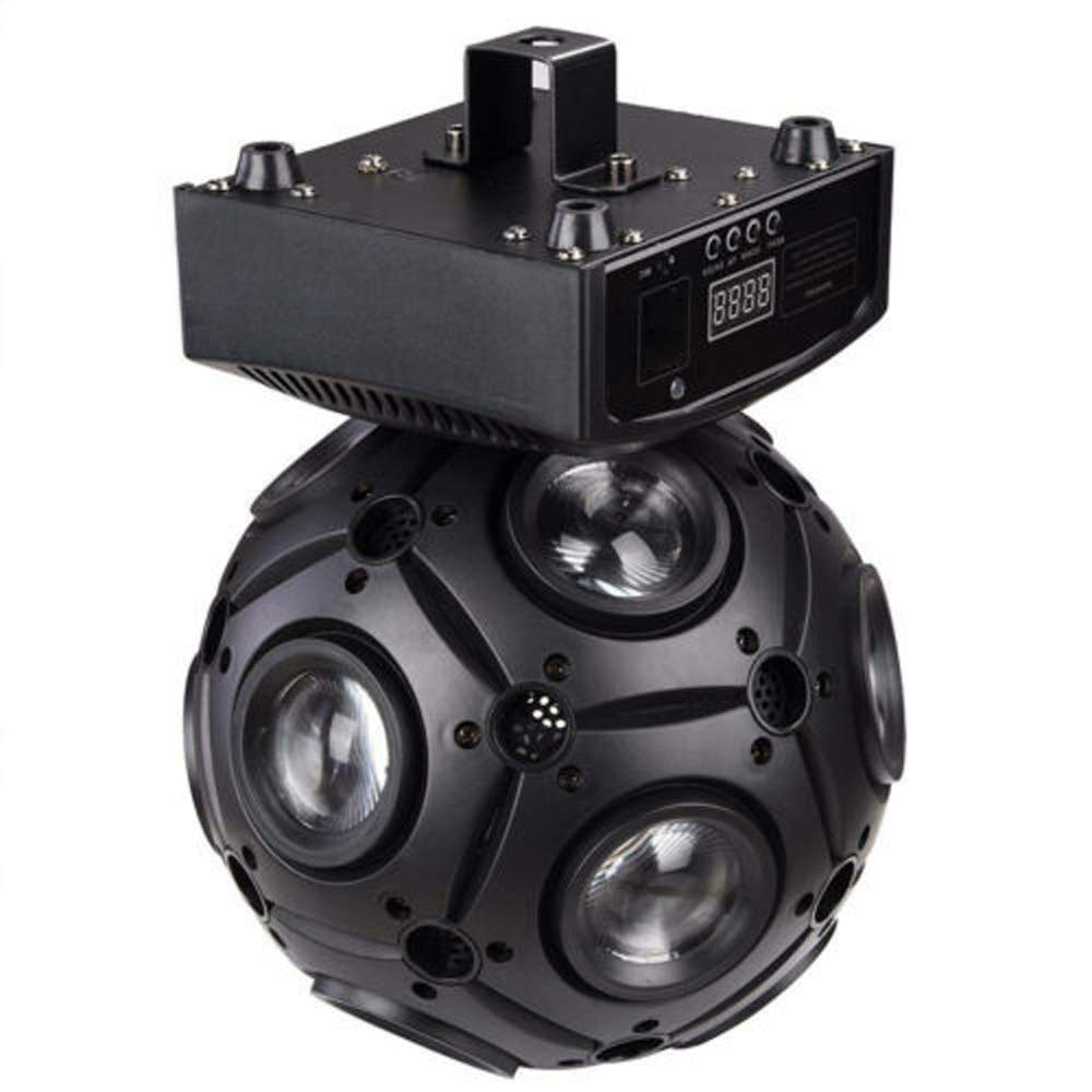 Stage Light 4 in1 DJ Rotating Ball Lighting LED Professional LED Stage Light Pinspot Lights Sound Activated DMX 512 RGBW Lights