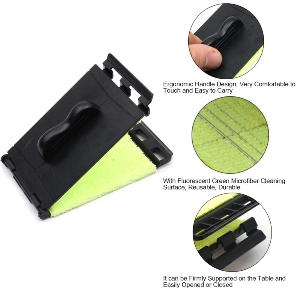 harpfeas 2 PCS Guitar String Cleaner, Used for Cleaning String and Fretboard, Guitar Fretboard Cleaning Maintenance Care Kit for