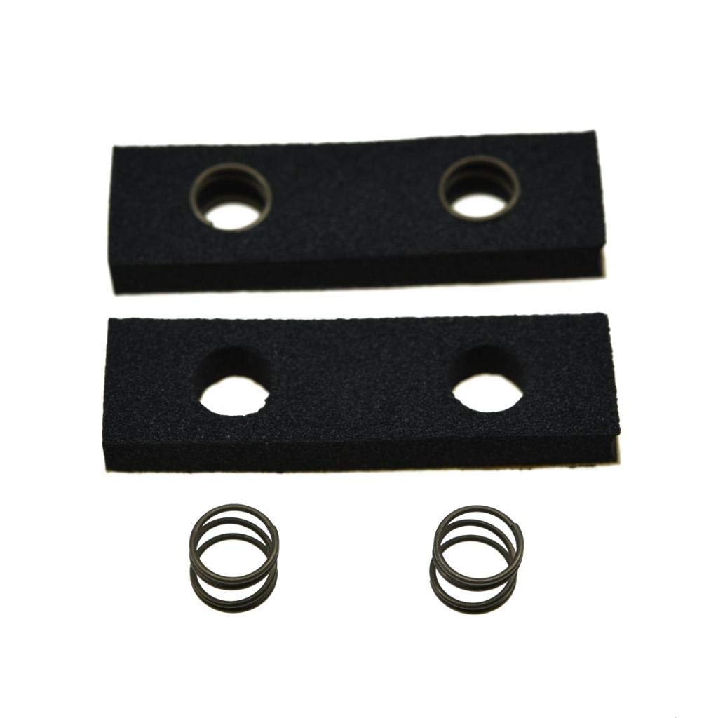 Dopro Set of 2 Bass Pickup Height Foam Pickup Height Adjustment Pads with Springs for Jazz J Bass or Jazzmaster Pickups