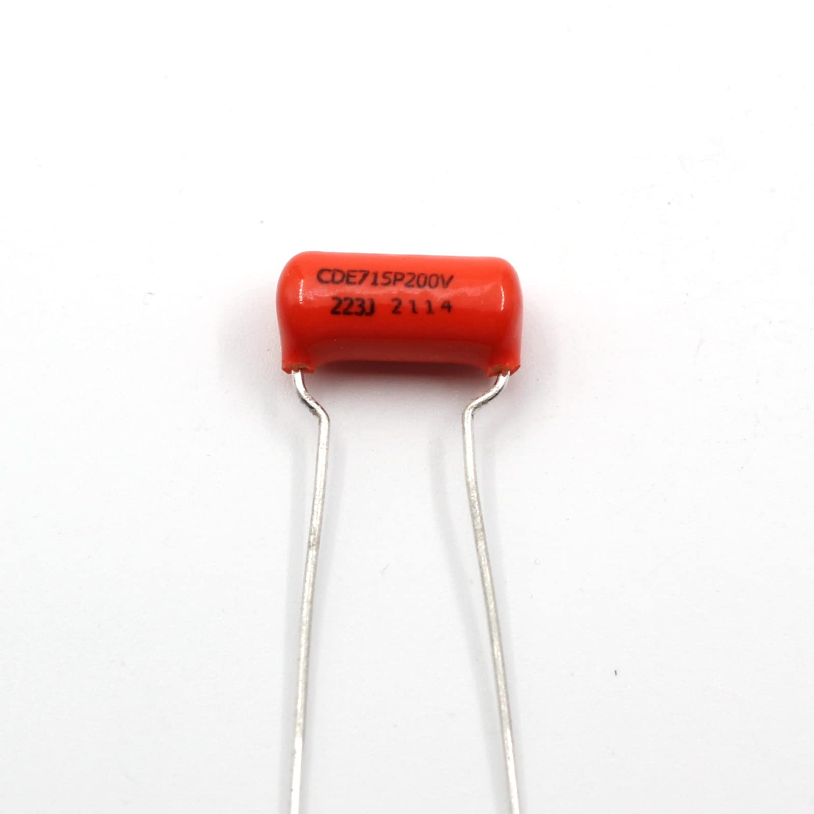 (4x) Bourns 500K LONG SPLIT Shaft Audio Potentiometers + (2x) .022uf Orange Drop Capacitors - For Electric Guitar