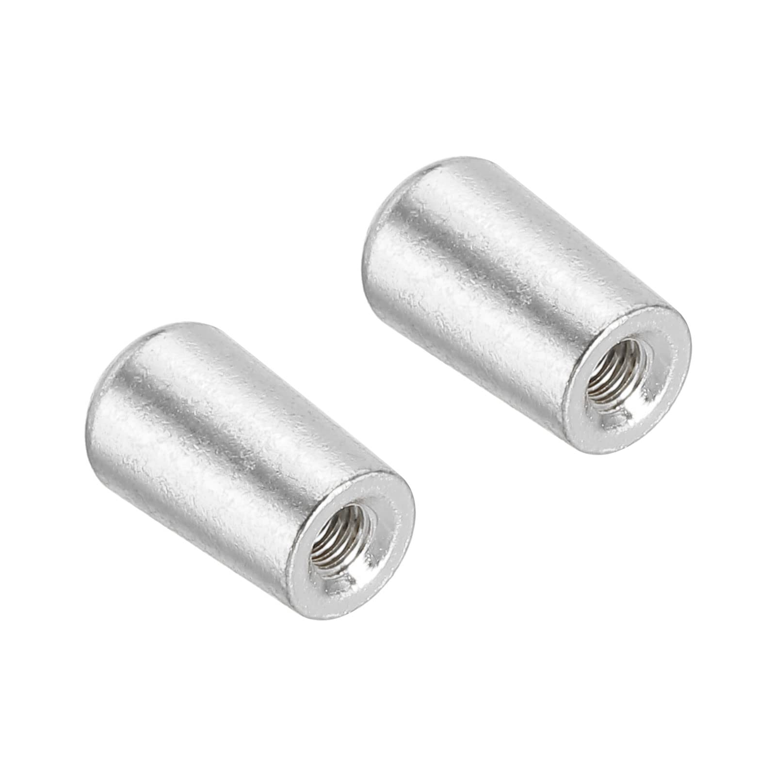 PATIKIL Metal Guitar 3 Way Toggle Switch Tip Switch Knob Cap M3.5 for Electric Guitar Parts Accessories Silver 2pcs