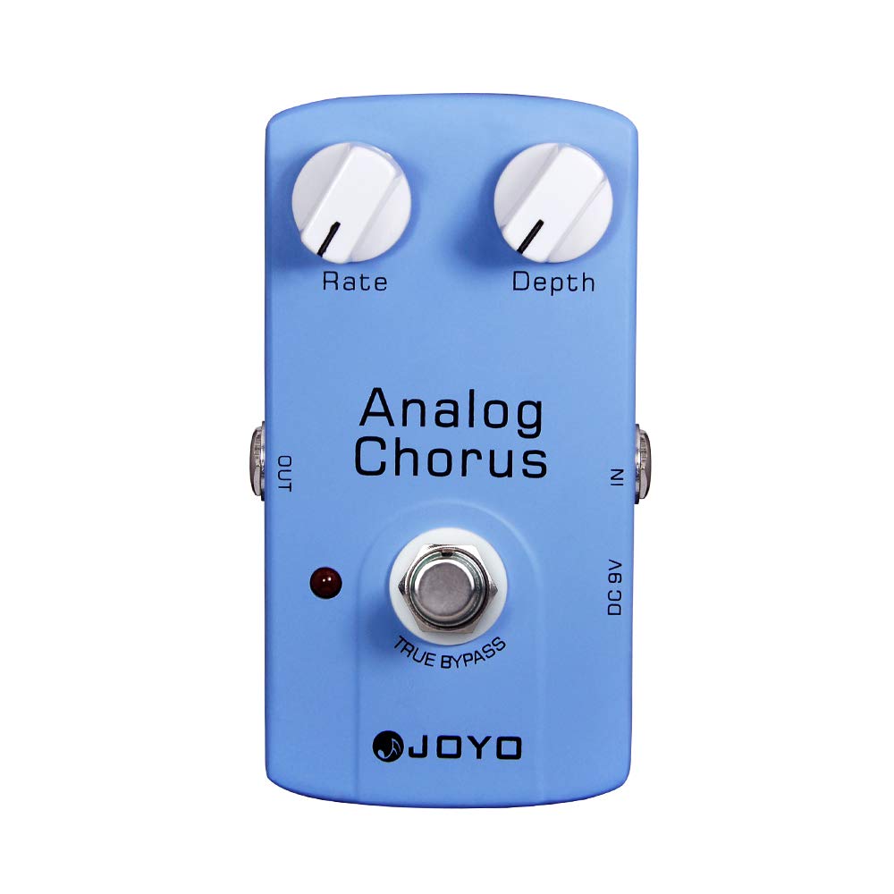 JOYO Chorus Pedal Circuit-Chorus BBD and Extensive Chorus Effect for Electric Guitar - True Bypass ( ''Analog '' Chorus JF-37)