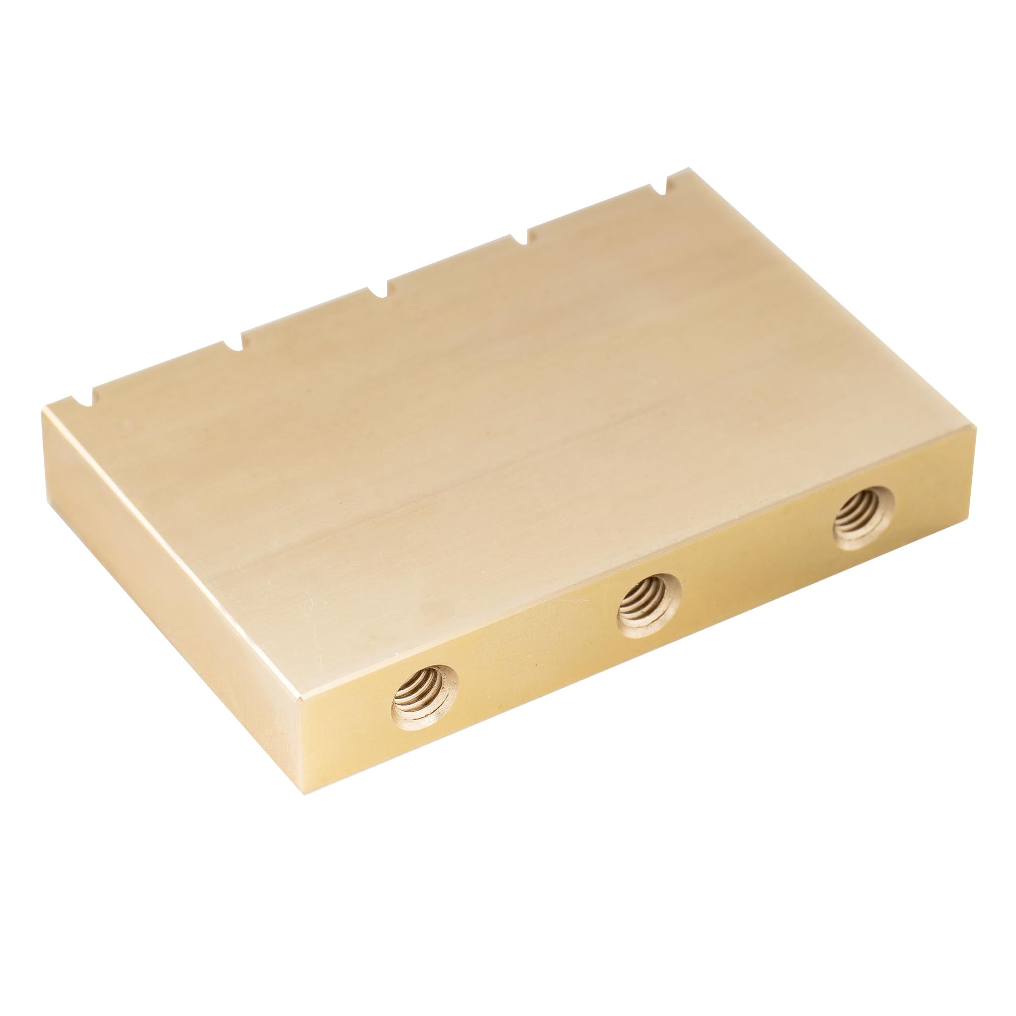 Musiclily Ultra Solid Brass Tremolo Block for Gotoh GE1996T Floyd Rose Style Locking Tremolo Bridge Electric Guitar, 36mm Tall